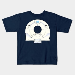 CT scanner illustration Kids T-Shirt